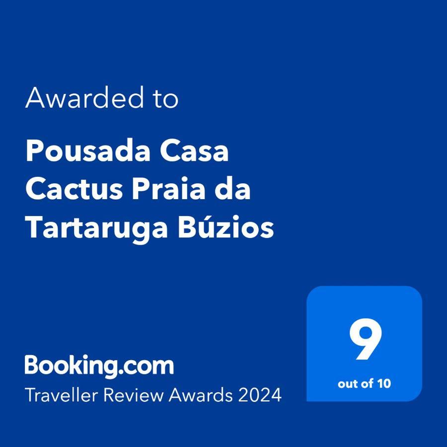 Pousada Casa Cactus Praia Da Tartaruga Buzios Εξωτερικό φωτογραφία